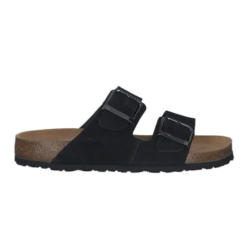 Tamaris Slippers tofflor i färgen svart med spänne