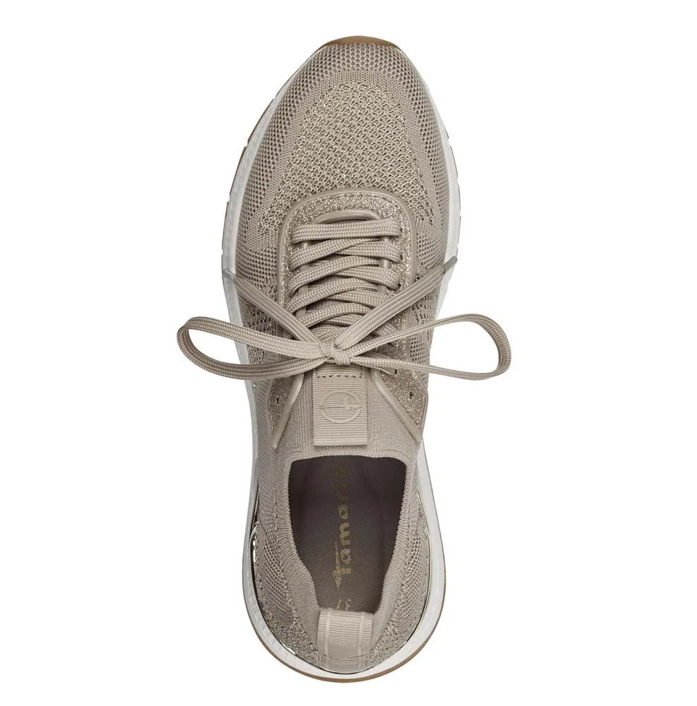 En mordern och bekväm Tamaris Sneaker vardagssko (dam) ovanifrån