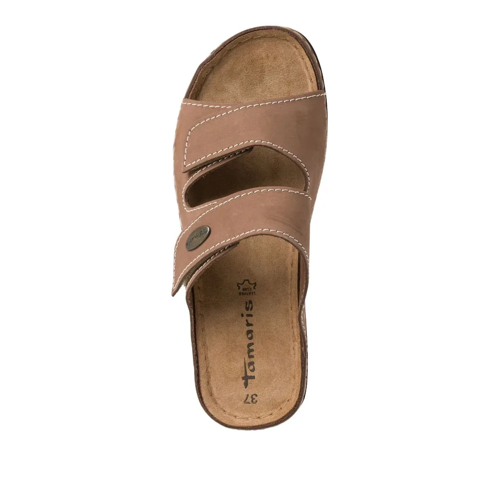 Ventilerande och bekväma Tamaris Slippers tofflor (dam) ovanifrån