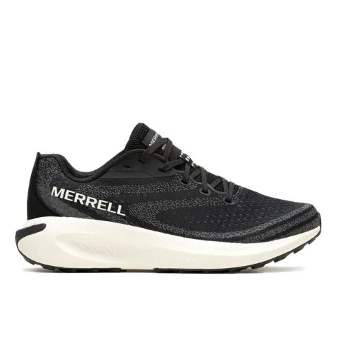 anpassningsbara och ergonomiska Merrell Morphlite löparsko (dam) i färgen black/white