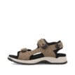 Insida profil av bekväma och praktiska Rieker 26951-25 sandaler (herr)