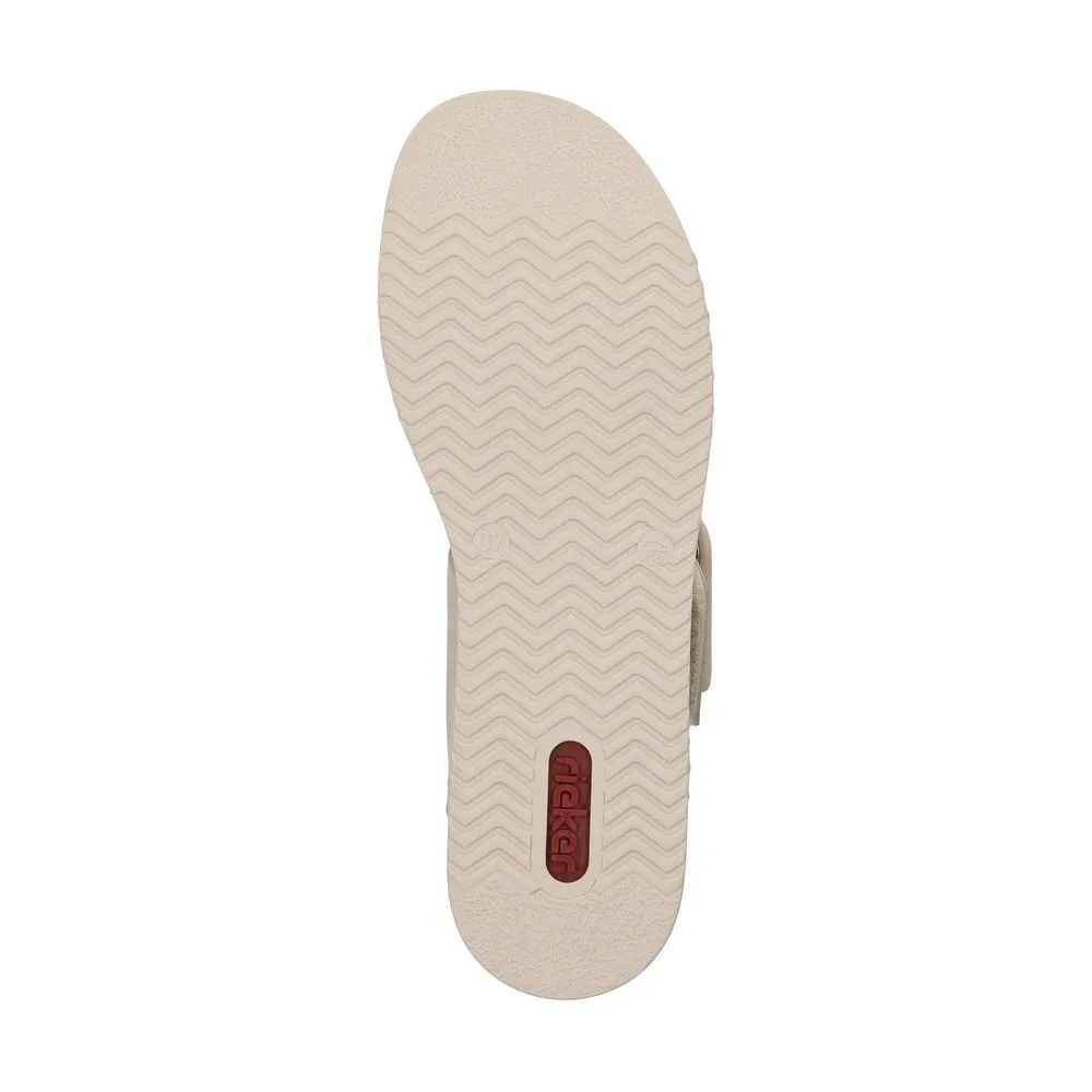 Sula på dem stilrena Rieker 62950-62 sandaler (dam)