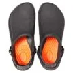 Ett par Tåliga Crocs Bistro Pro Work LiteRide Clog arbetsskor (unisex) - ovanifrån