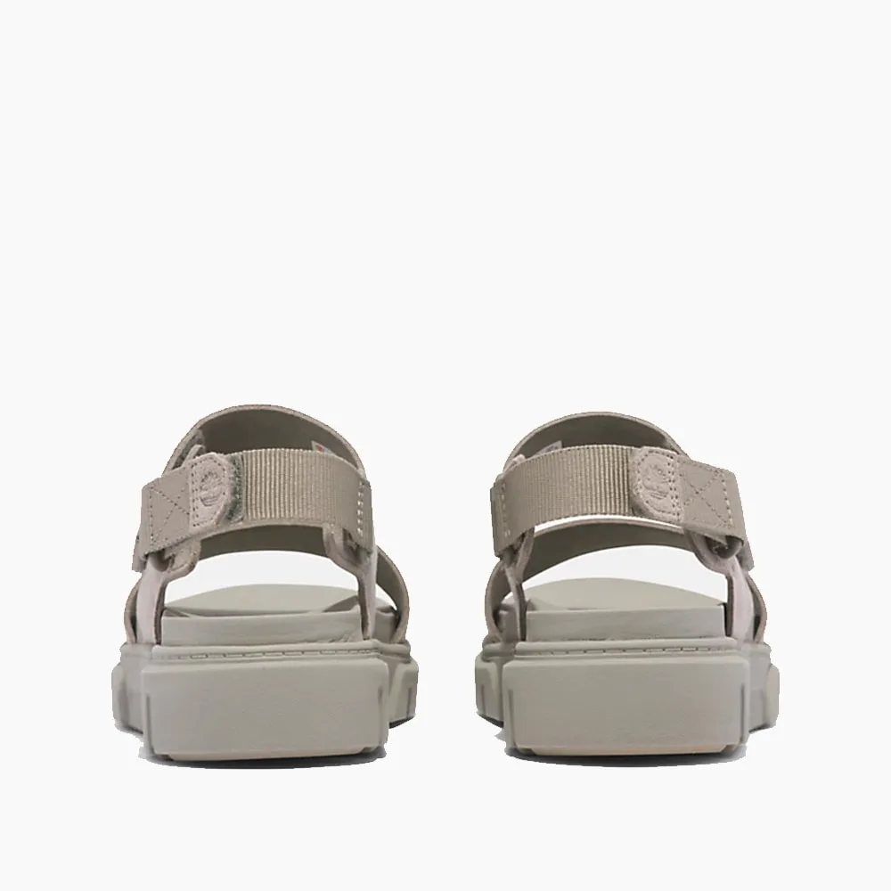 baksida häl av Stilfulla och bekväma Timberland Greyfield Sandal 2-strap tofflor (dam)