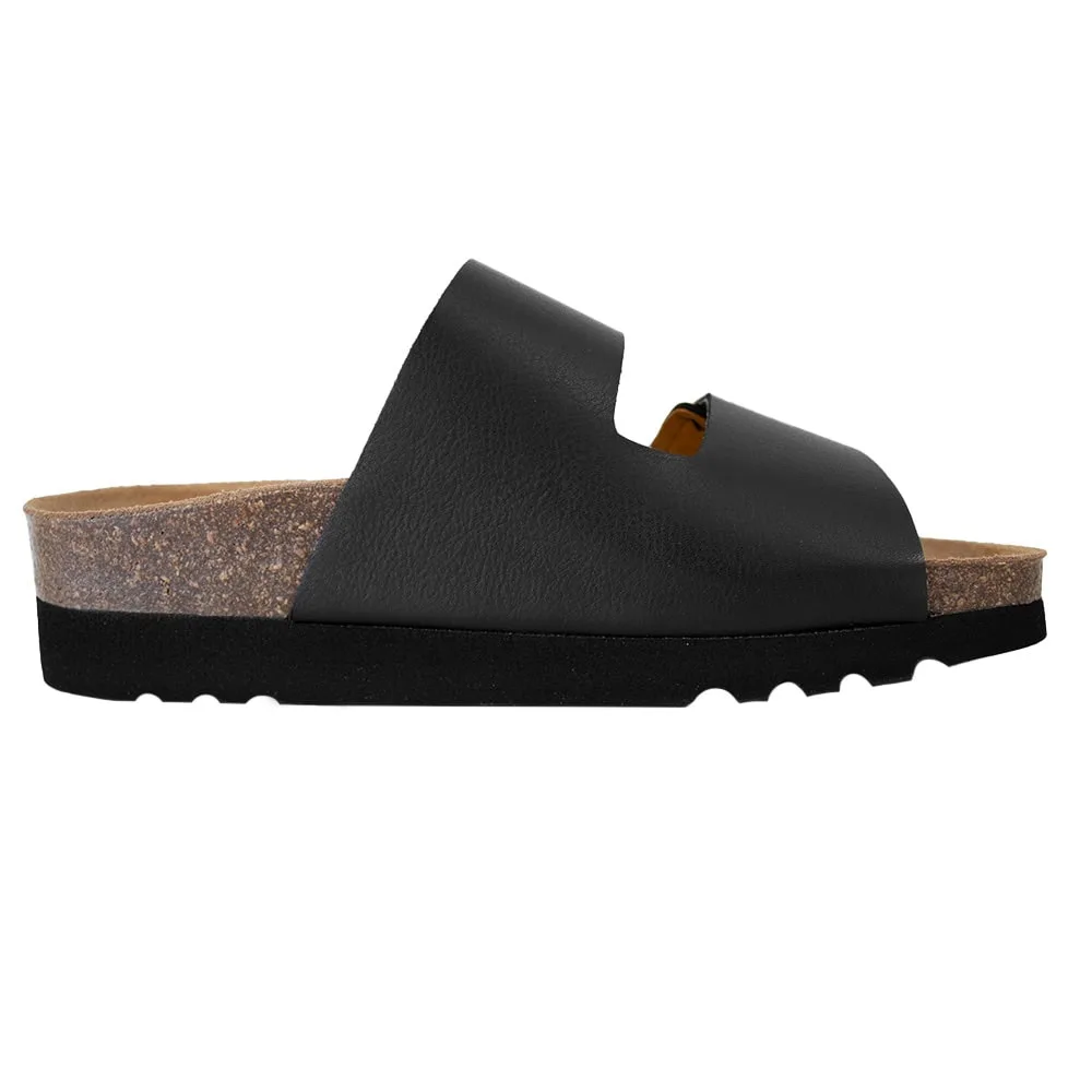 Scholl Monterey sandaler med spännen i svart