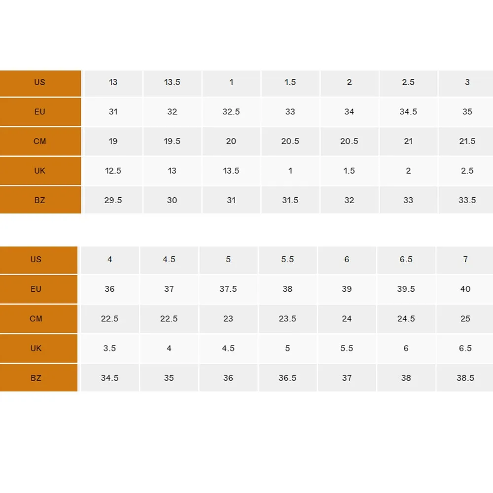 Storleksguide till lekvänliga Timberland Perkins Row 2-strap sandal (barn/junior)