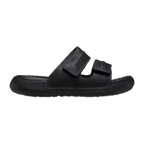 En bekväm och klassisk Crocs Yukon Vista II LR Sandal (herr) i färgen black
