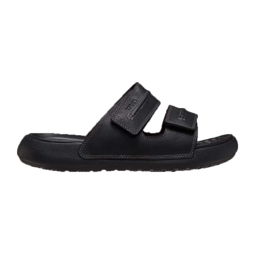 En bekväm och klassisk Crocs Yukon Vista II LR Sandal (herr) i färgen black