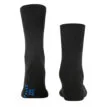 Baksida häl av Falke Run Unisex Socks bomullsstrumpor (unisex) - i svart