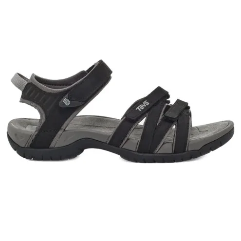 En lyxig Teva Tirra Leather lädersandaler (dam) i färgen black