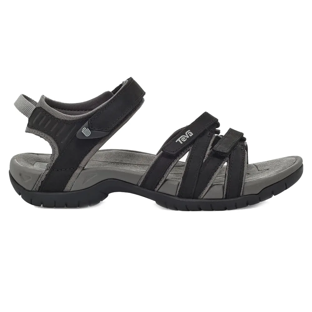 En lyxig Teva Tirra Leather lädersandaler (dam) i färgen black