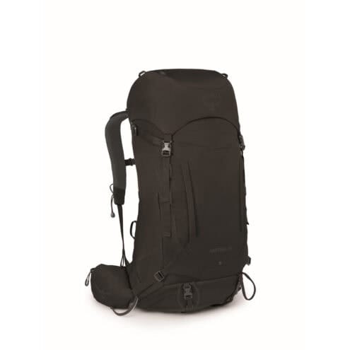 Osprey Kestrel 38L vandringsryggsäck (unisex) i färgen black