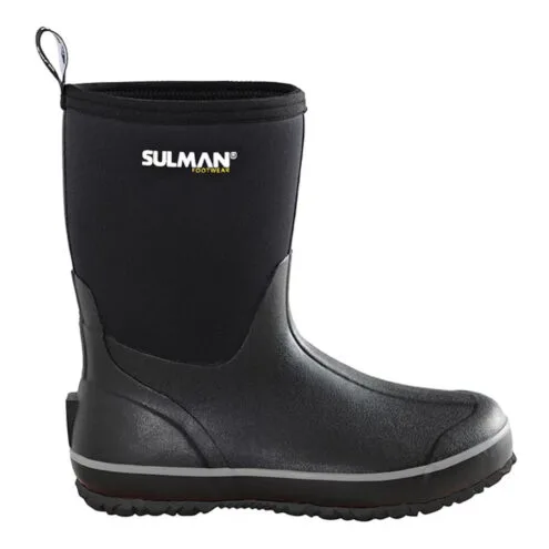Sulman Sail Neon gummistövlar (herr) i en grå färg