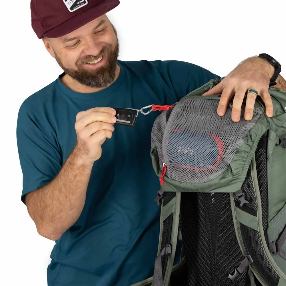 detaljer på en Osprey Sportlite 30 dagsryggsäck (unisex)