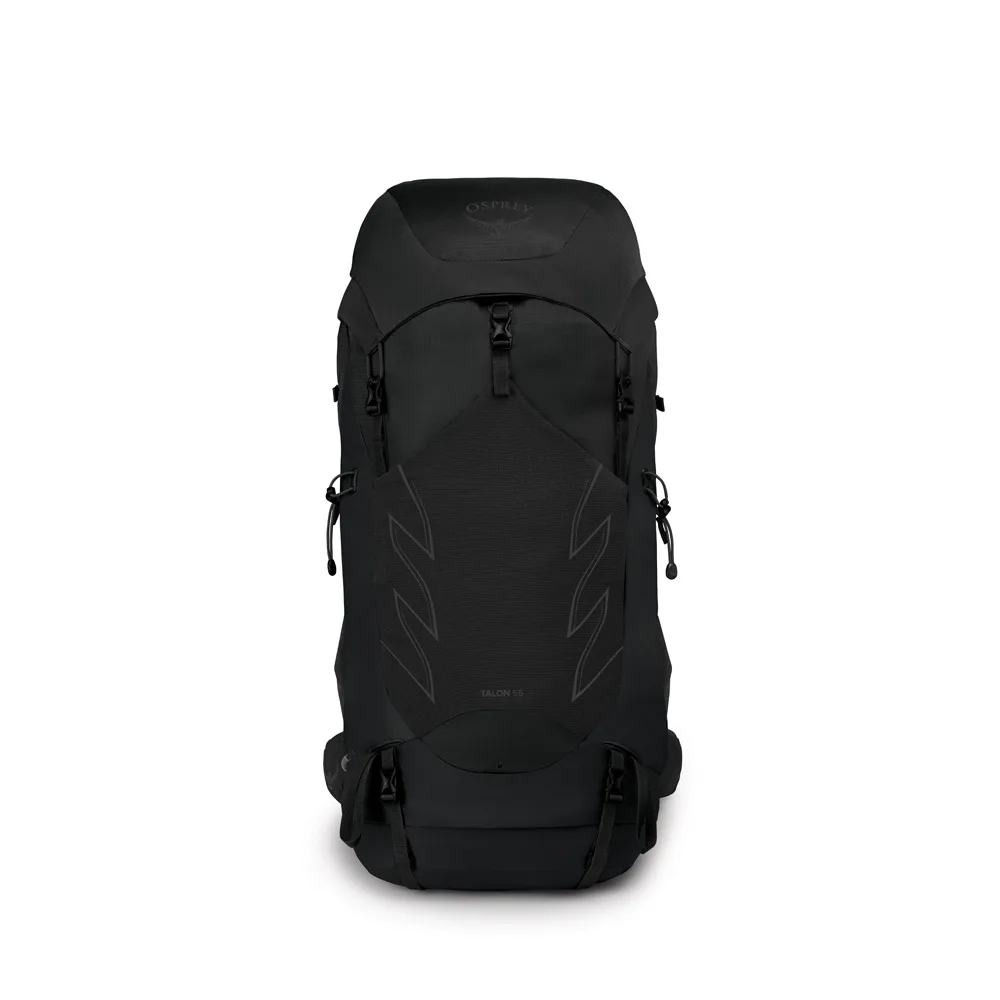 Osprey Talon 55 L vandringsryggsäck (herr) i svart