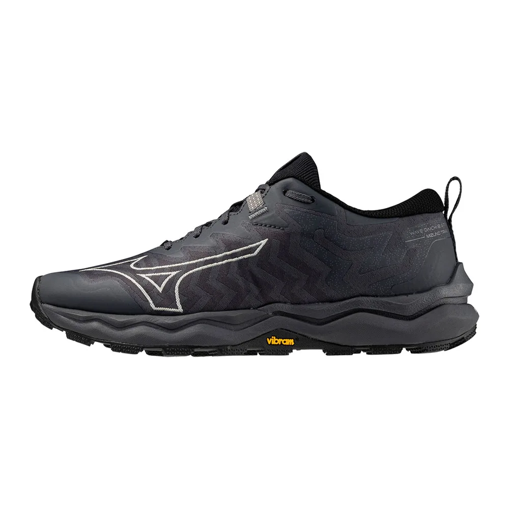 vänster profil av Mizuno Wave Daichi 8 GTX löparskor (dam)