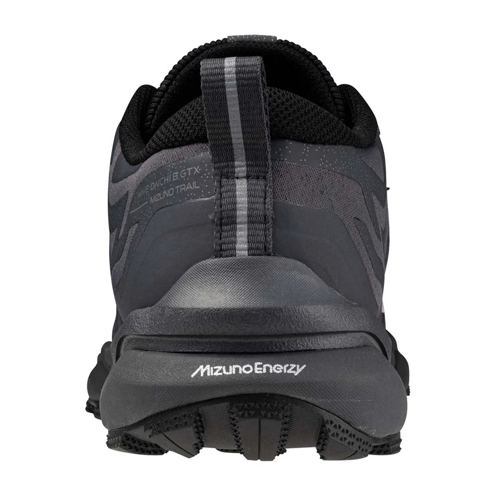 Baksida häl av Mizuno Wave Daichi 8 GTX löparskor (dam)