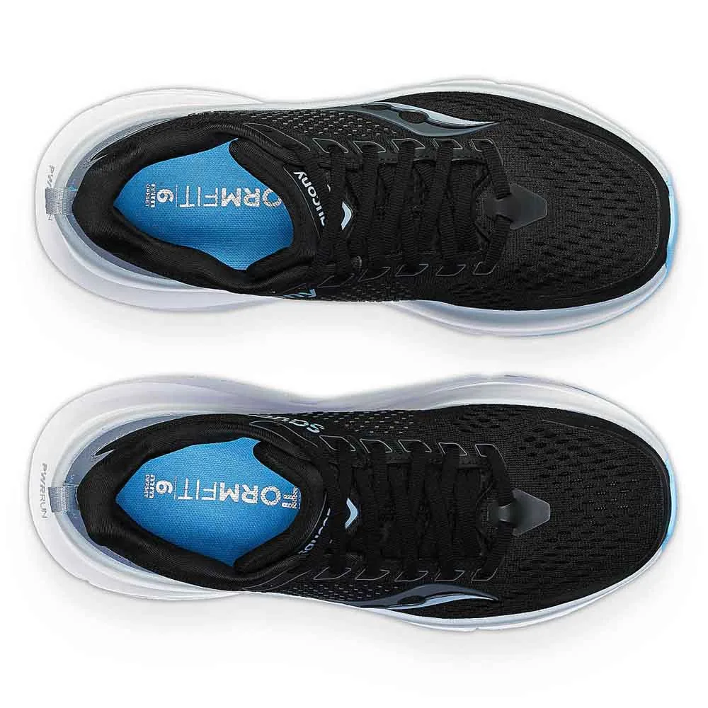 Bekväma och ergonomiska Saucony Guide 17 löparskor (dam) - ovanifrån