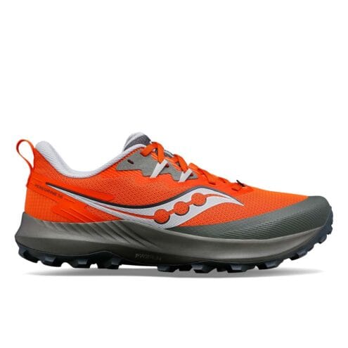 Utsida profil av Saucony Peregrine 14 traillöparskor (herr)