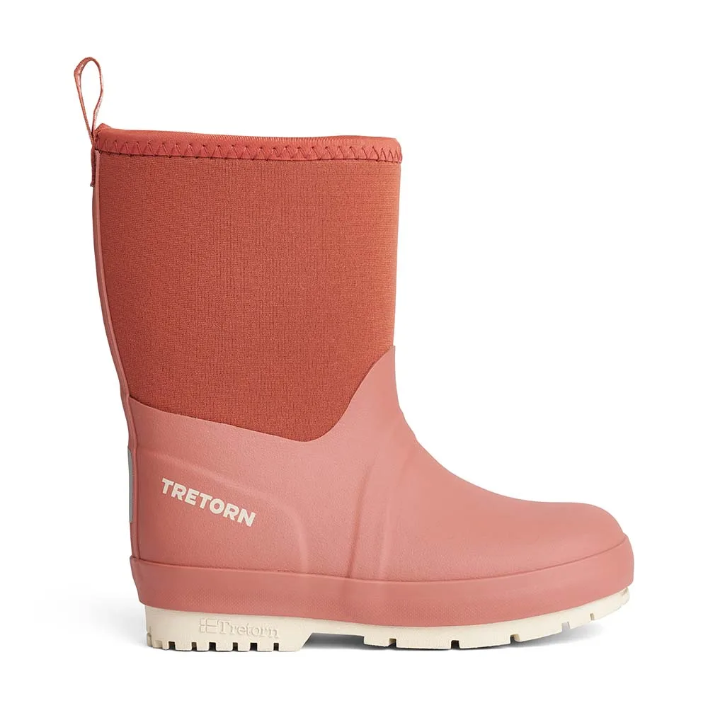 Tretorn Kuling Neoprene vinterstövlar i färgen Dark Cedar (Rosa)