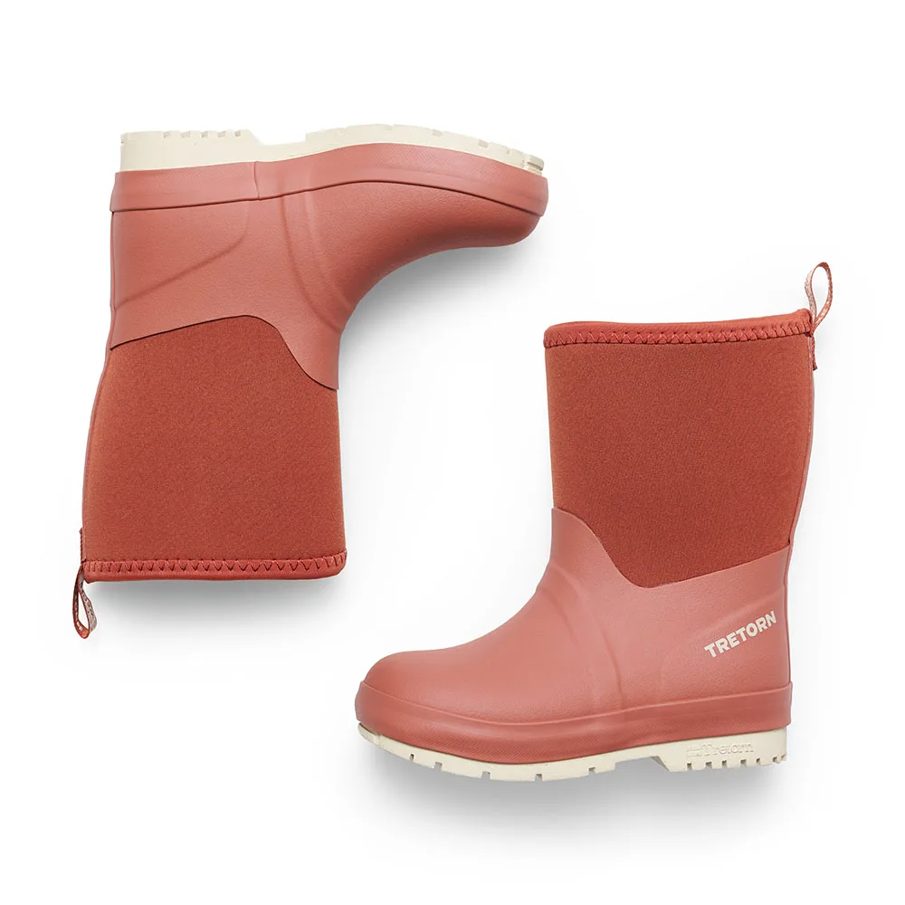 Tretorn Kuling Neoprene vinterstövlar i färgen Dark Cedar (Rosa)