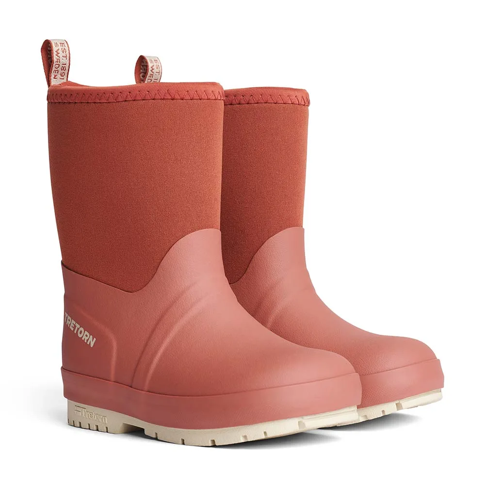 Tretorn Kuling Neoprene vinterstövlar i färgen Dark Cedar (Rosa)