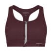 Röhnisch Essential Zip Sportsbra sport bh (dam) i färgen port royal