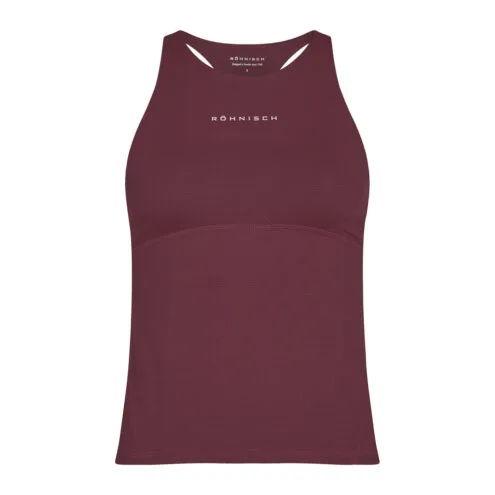 Röhnisch Jacquard Tank träningströja (dam) i färgen port royal