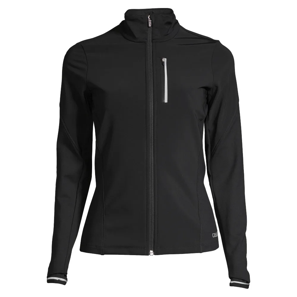 en Casall Windtherm Jacket träningsjacka (dam) i färgen svart