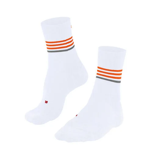 Falke RU4 Endurance Reflect löparstrumpor (dam) med oranga ränder