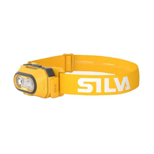 Silva Explore 5 vattentät pannlampa i färgen gul