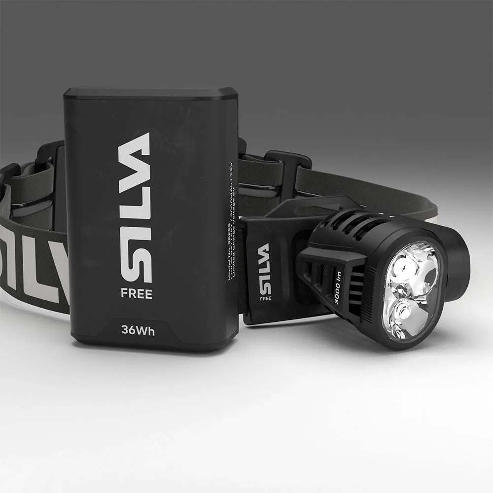 Silva FREE 3000 M pannlampa med batteri