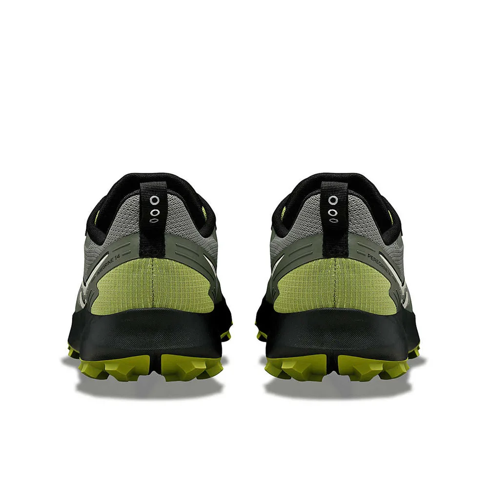 Baksida häl av Saucony Peregrine 14 GTX traillöparskor (herr)