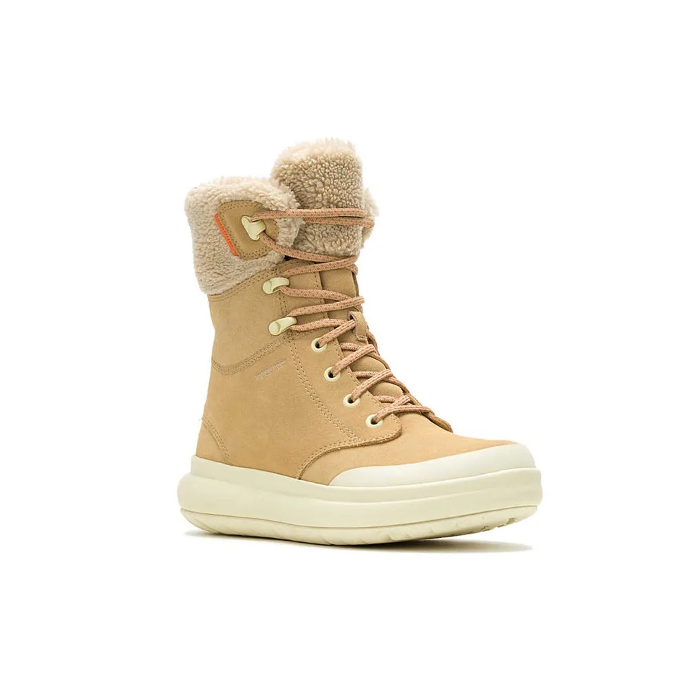 Merrell Marquette Thermo Tall Zip WP vinterkängor (dam) - snett framifrån