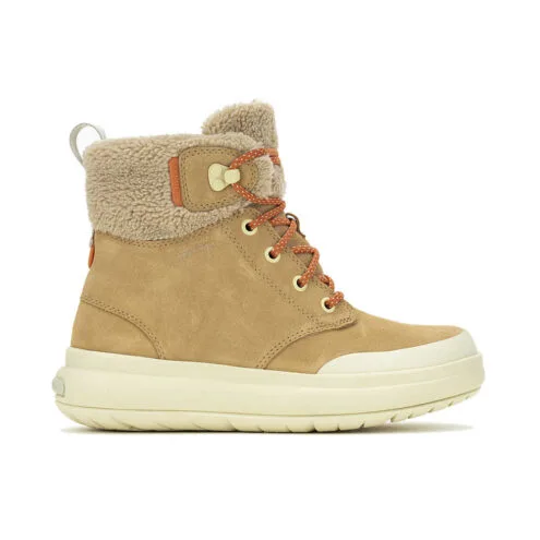 Merrell Marquette Thermo Lace WP vinterkängor (dam)i färgen tan