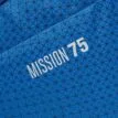 närbild av tyg av Snygg och praktisk Black Diamond Mission 75L ryggsäck (2024)