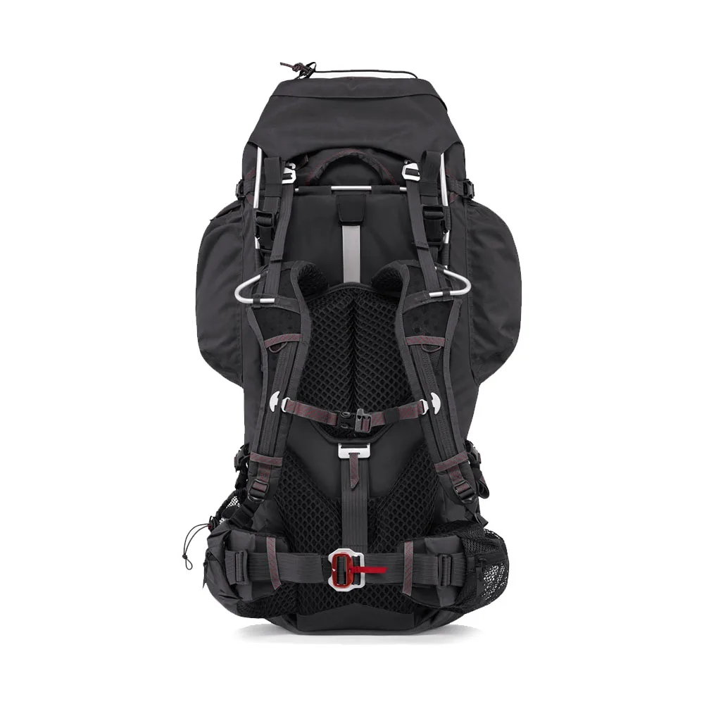 ryggpanel på Klättermusen Ymer 2.0 Backpack vandringsryggsäck 75L + 15L (unisex)