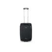 En svart Osprey Daylite Carry-On Wheeled Duffel 40 L resväska