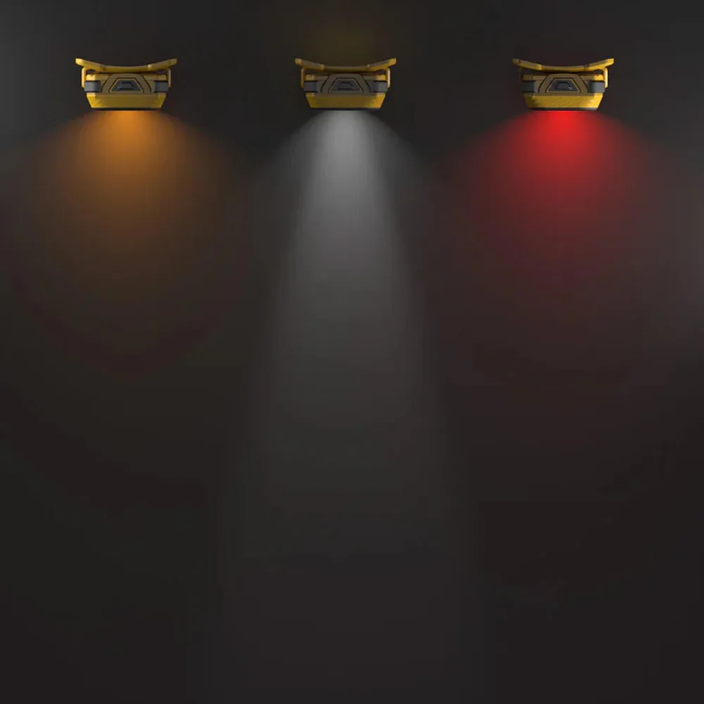 Silva Discover pannlampa med tre olika ljus