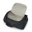En öppen Osprey Daylite Duffel 45 L bag (unisex)