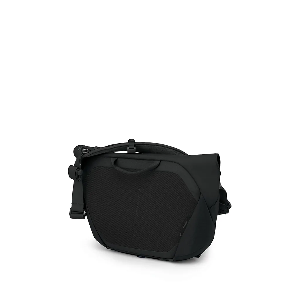 en svart Osprey Metron Messenger 18 cykelväska (unisex) (2025)