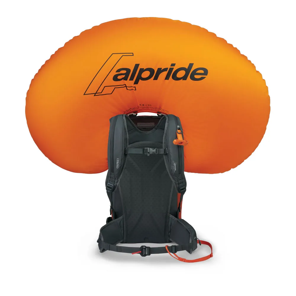 uppblåsbar del på en Soelden Pro E2 Airbag Pack 32 lavinryggsäck (herr)
