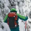 Soelden Pro E2 Airbag Pack 32 lavinryggsäck (herr)på en modell