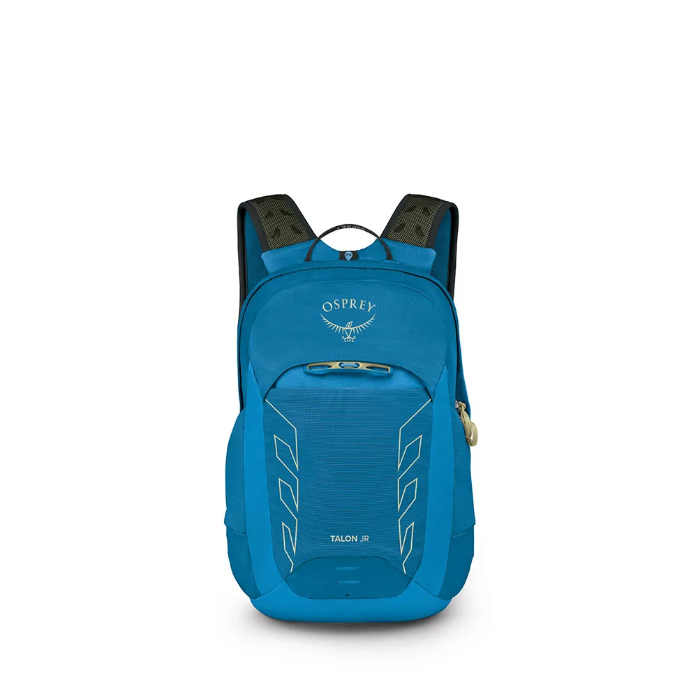 en blå Osprey Talon Jr 11L dagsryggsäck (barn)