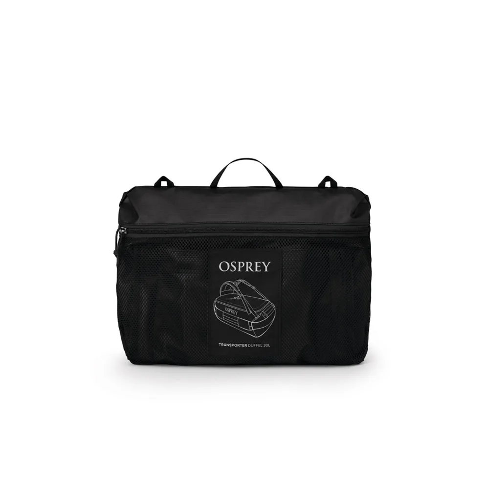 En packad Osprey Transporter Duffel 30L (unisex)