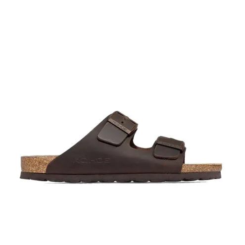 Rohde 5925 sandaler (herr)i en brun läder