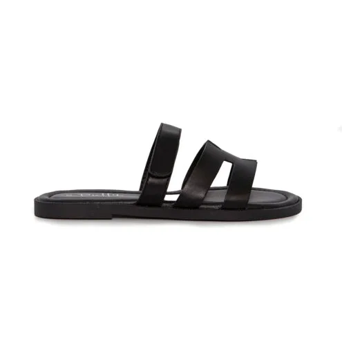 en svart Duffy 9721168 sandaler (dam)