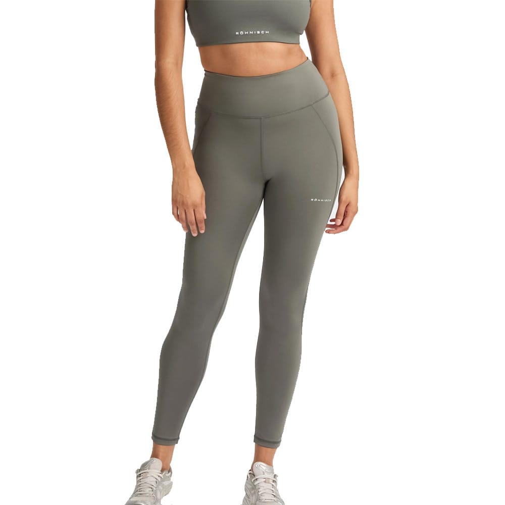 Röhnisch Flattering High Waist Tights träningstights (dam) - Gunmetal, XS