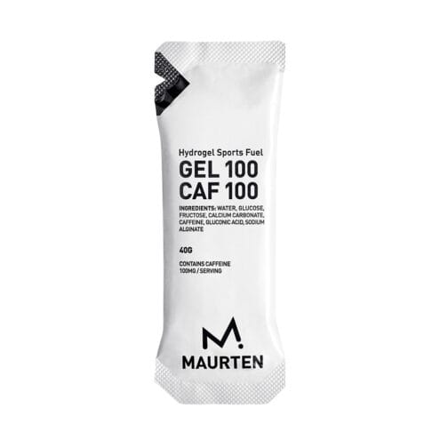 Maurten Gel 100 CAF 100 energigel framsidan