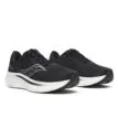 ett par svarta Saucony Ride 18 löparskor (herr)